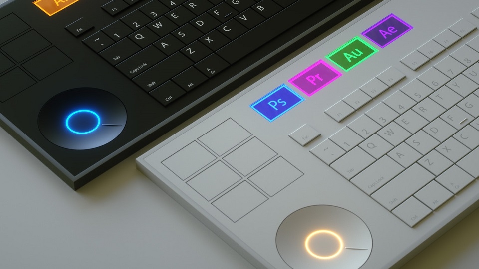 Concept bàn phím Adobe Keyboard cực đẹp cho designer! (Ảnh 8)