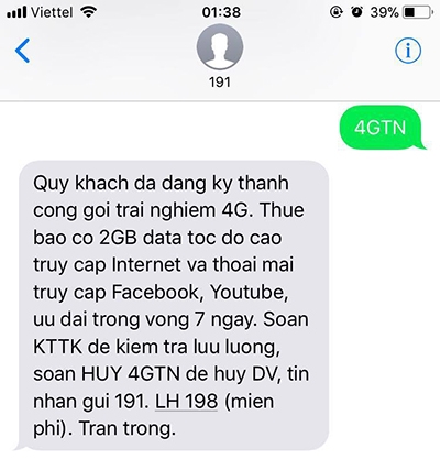 Cách nhận 2GB data miễn phí trong 7 ngày từ Viettel! (Ảnh 2)