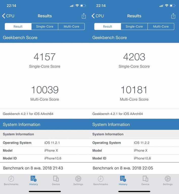 Cập nhật iOS 11.2.2 có khiến iPhone chậm đi?? (Ảnh 2)