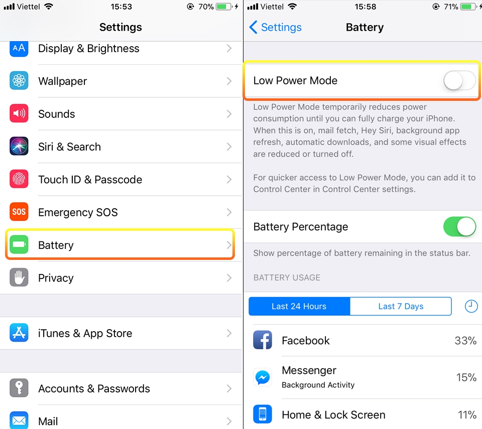 Khắc phục vấn đề hao pin trên iOS 11.2 beta (Ảnh 5) Khắc phục vấn đề hao pin trên iOS 11.2 beta (Ảnh 5)