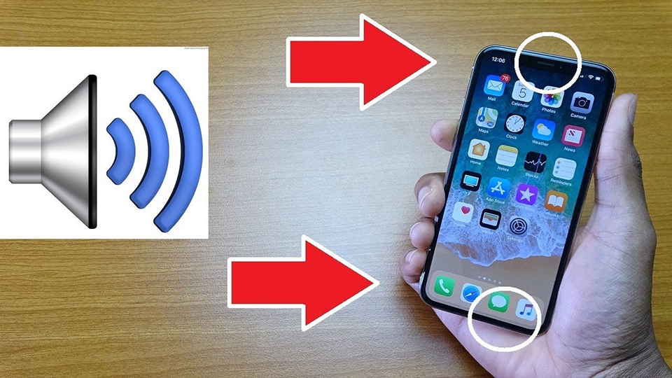 Người dùng phản ánh về loa iPhone X có vấn để (Ảnh 1)