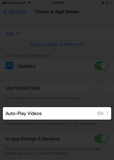 Các bước tắt tự động phát video trong App Store (Ảnh 4)
