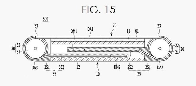 Bằng sáng chế màn hình mở rộng sang 2 bên của Samsung (Ảnh 3) Bằng sáng chế màn hình mở rộng sang 2 bên của Samsung (Ảnh 3)