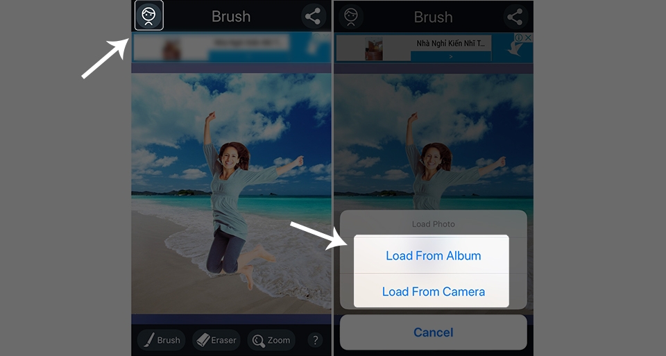 Cách chế ảnh "đầu to người nhỏ" dễ dàng trên iPhone! (Ảnh 3) Cách chế ảnh "đầu to người nhỏ" dễ dàng trên iPhone! (Ảnh 3)