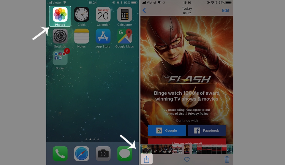 Hướng dẫn sử dụng tính năng AirDrop trên iOS 11 (Ảnh 3) Cách bật AirDrop để chia sẻ dữ liệu trên iPhone nhanh chóng, dễ dàng!