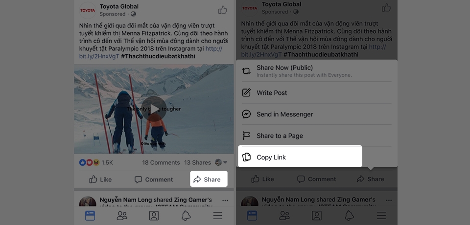 Hướng dẫn tải video trên Facebook về iPhone đơn giản! (Ảnh 3) Hướng dẫn tải video trên Facebook về iPhone đơn giản! (Ảnh 3)