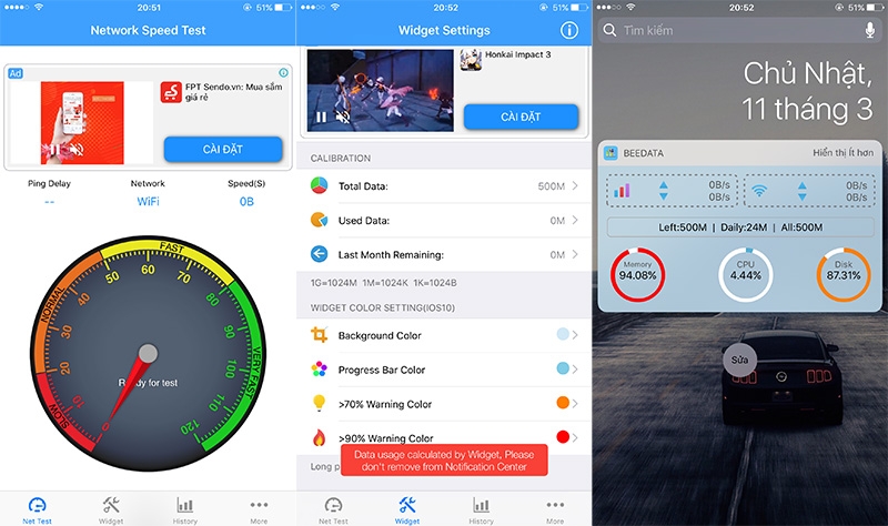 Top 5 ứng dụng theo dõi hệ thống iPhone qua Widget! (Ảnh 2)