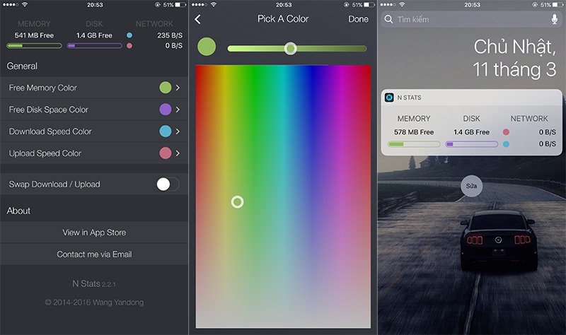 Top 5 ứng dụng theo dõi hệ thống iPhone qua Widget! (Ảnh 3)