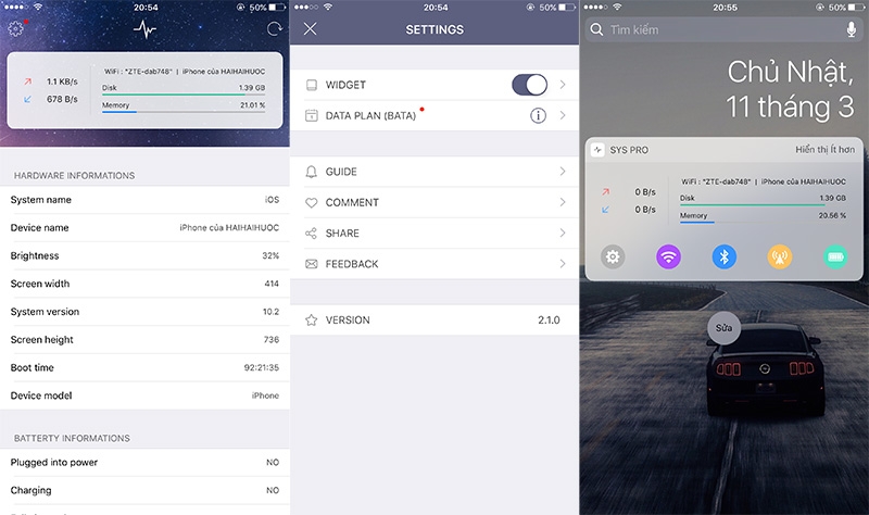 Top 5 ứng dụng theo dõi hệ thống iPhone qua Widget! (Ảnh 4)