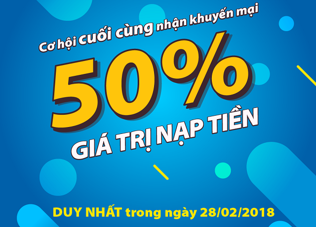 VinaFone tung chương trình khuyến mại 50% lần cuối! (Ảnh 2) VinaFone tung chương trình khuyến mại 50% lần cuối! (Ảnh 2)