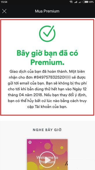 Hướng dẫn kích hoạt Spotify Premium miễn phí 30 ngày! (Ảnh 4)