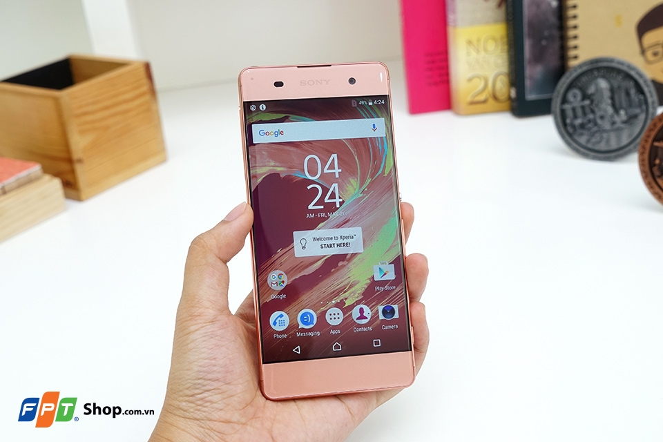 mặt trước Xperia XA mặt trước Xperia XA