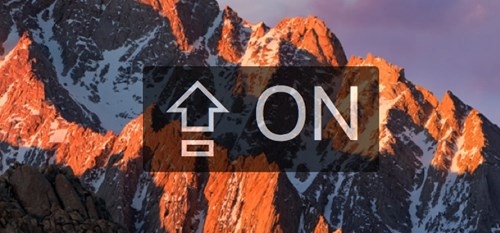 Hiển thị thông báo Caps Lock trên macOS bằng Captin.