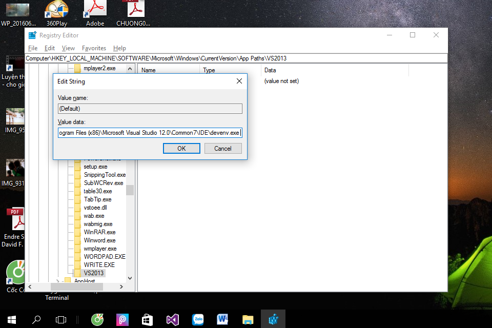 Các câu lệnh từ hộp thoại Run trong Windows