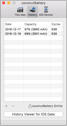 kiểm tra pin thiết bị iOS và MacBook bằng ứng dụng