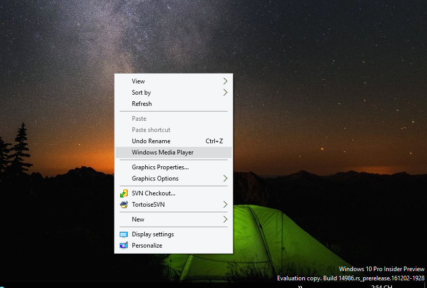 Thêm ứng dụng vào menu chuột phải bên ngoài desktop. Thêm ứng dụng vào menu chuột phải bên ngoài desktop.