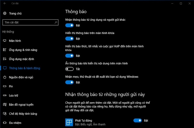 Thủ thuật giúp hệ thống Windows 10 vận hành tốt hơn.