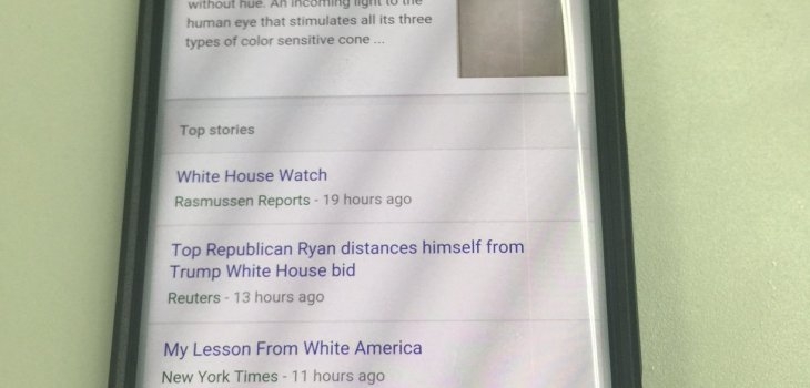 Samsung Galaxy S7 Edge gặp lỗi sọc hồng trên màn hình