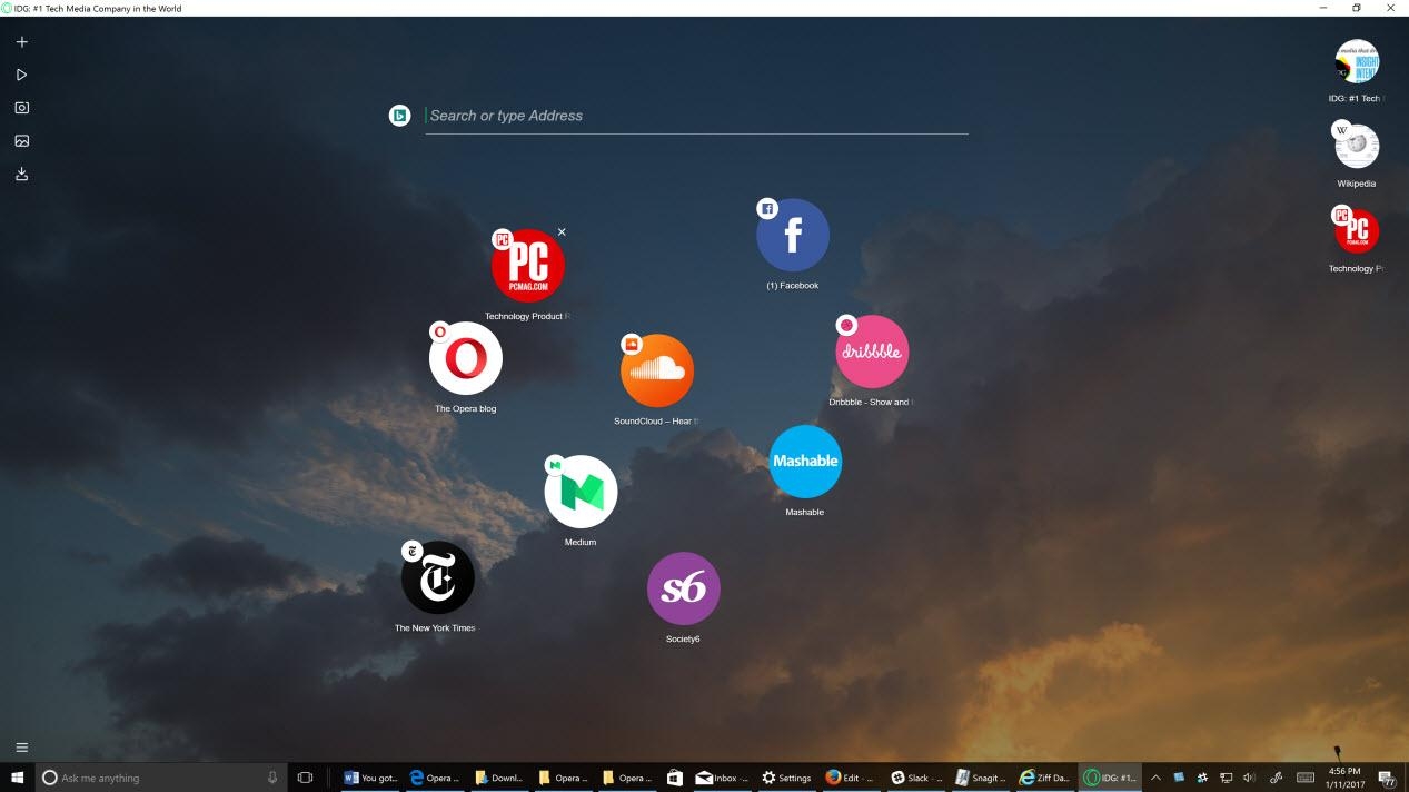 Opera ra mắt Neon, trình duyệt web mới của tương lai.