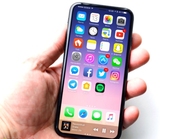 iPhone 8 được tích hợp sạc không dây ?