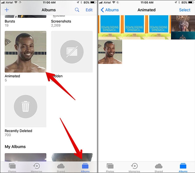 Thủ thuật hay trên iOS 11: lưu ảnh GIF trên iPho