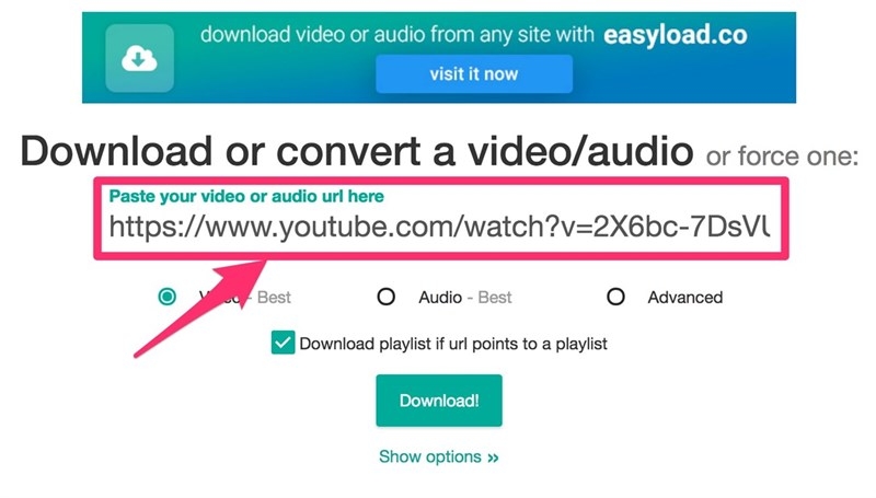 Cách tải video từ Youtube và Facebook trong tíc tắc
