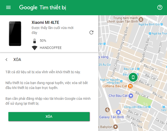 Cách tìm smartphone bị thất lạc hay bị đánh cắp