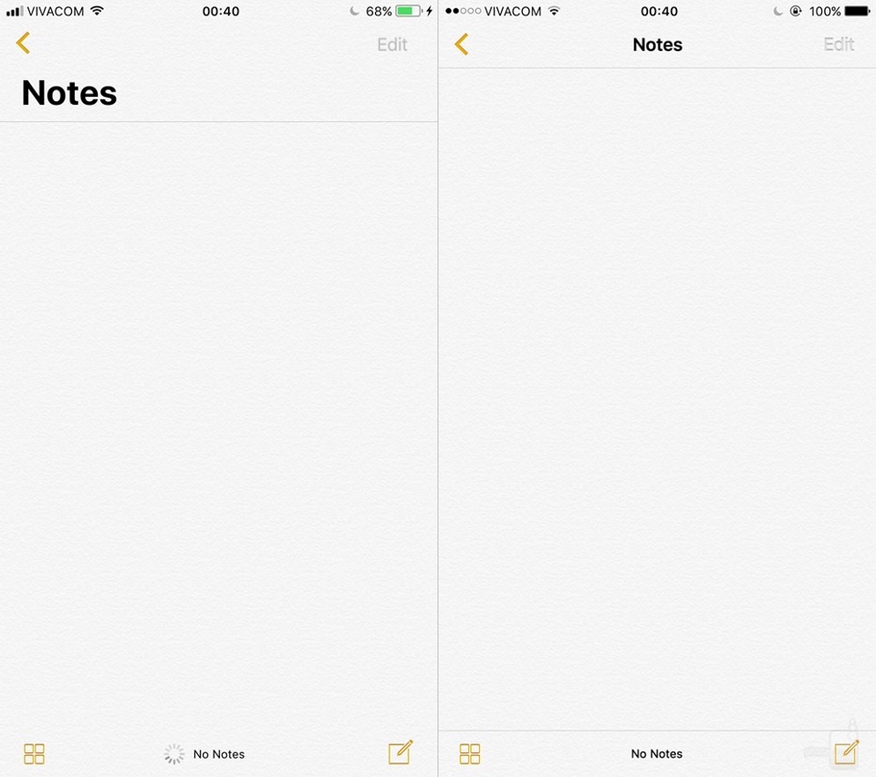 So sánh nhanh HDH iOS 11 (Beta) với iOS 10