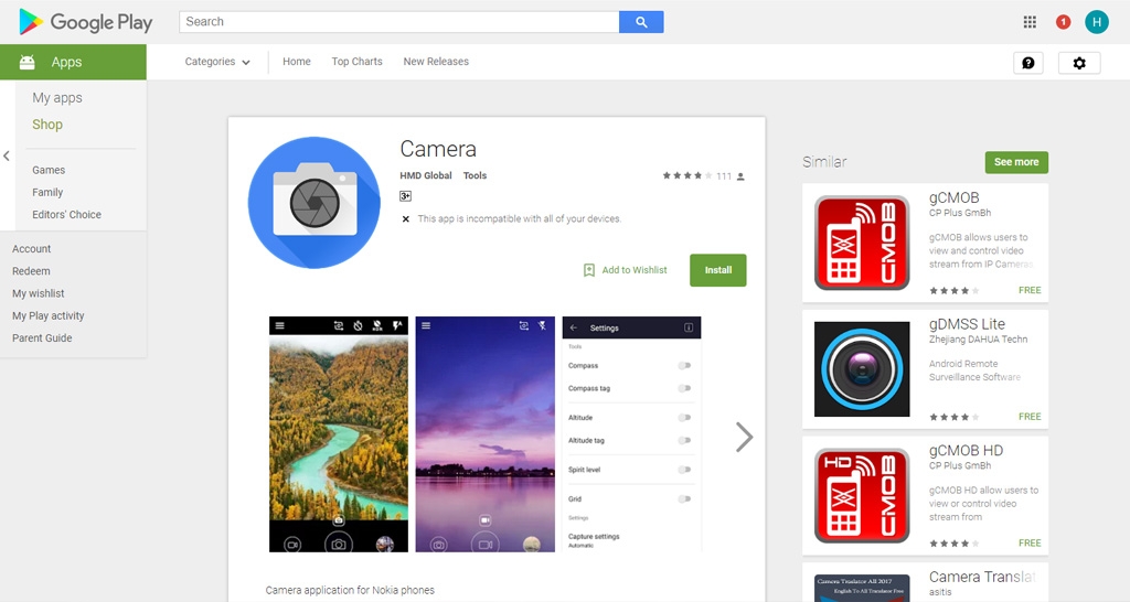 HMD Global phát hành ứng dụng Camera dành cho điện thoại Nokia trên Play Store