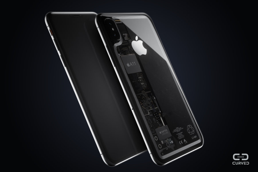 Cùng ngắm concept iPhone 8 phiên bản trong suốt cực kỳ đẹp mắt