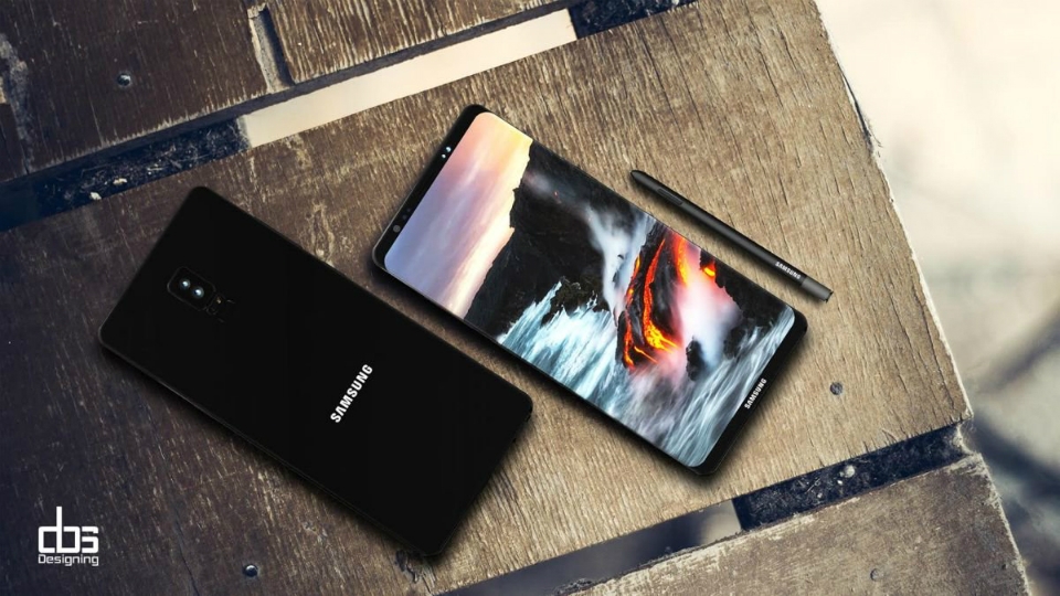 Màn hình tích hợp cảm biến vân tay sẽ có trên Galaxy Note 9?