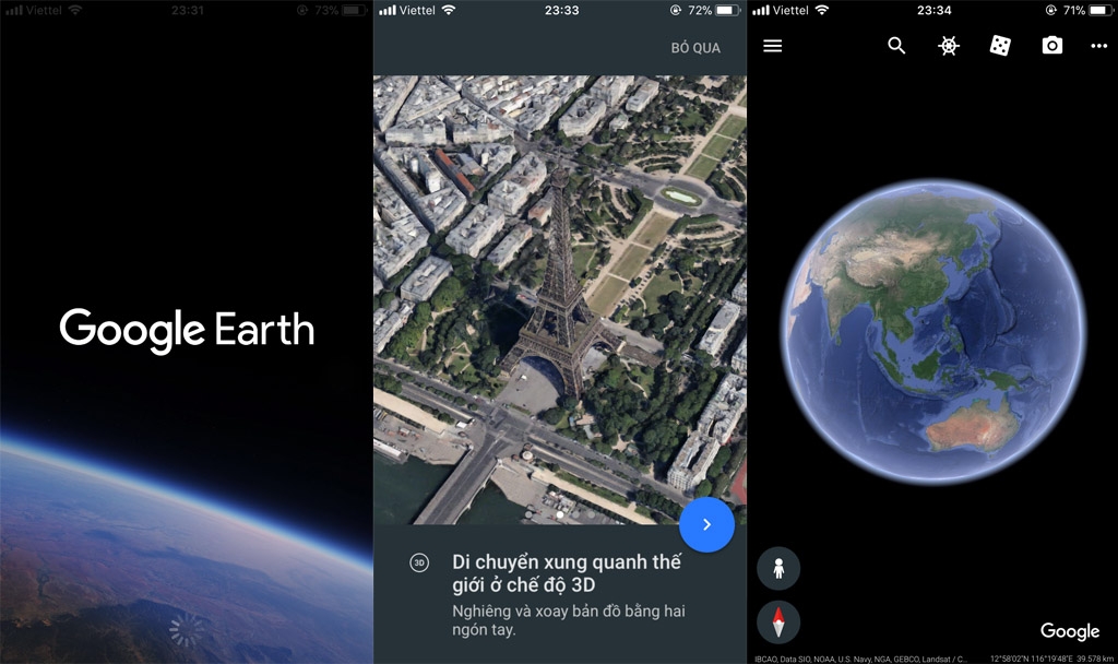 Google Earth trên iOS nhận bản cập nhật lớn với nhiều tính năng mới