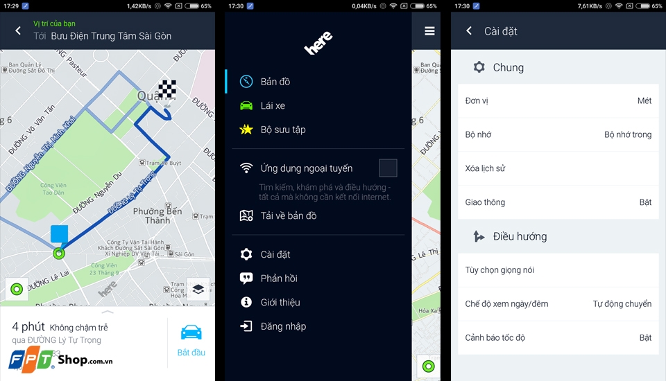 Ứng dụng bản đồ HERE nâng cấp, đổi tên thành HERE WeGo