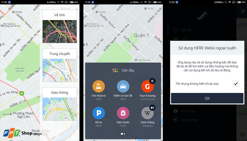 Ứng dụng bản đồ HERE nâng cấp, đổi tên thành HERE WeGo