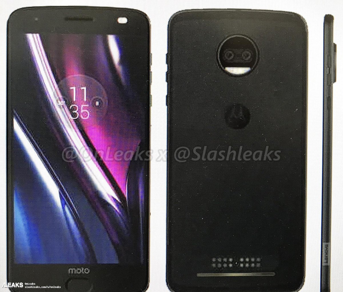 Moto Z2 Force với camera kép ở mặt lưng