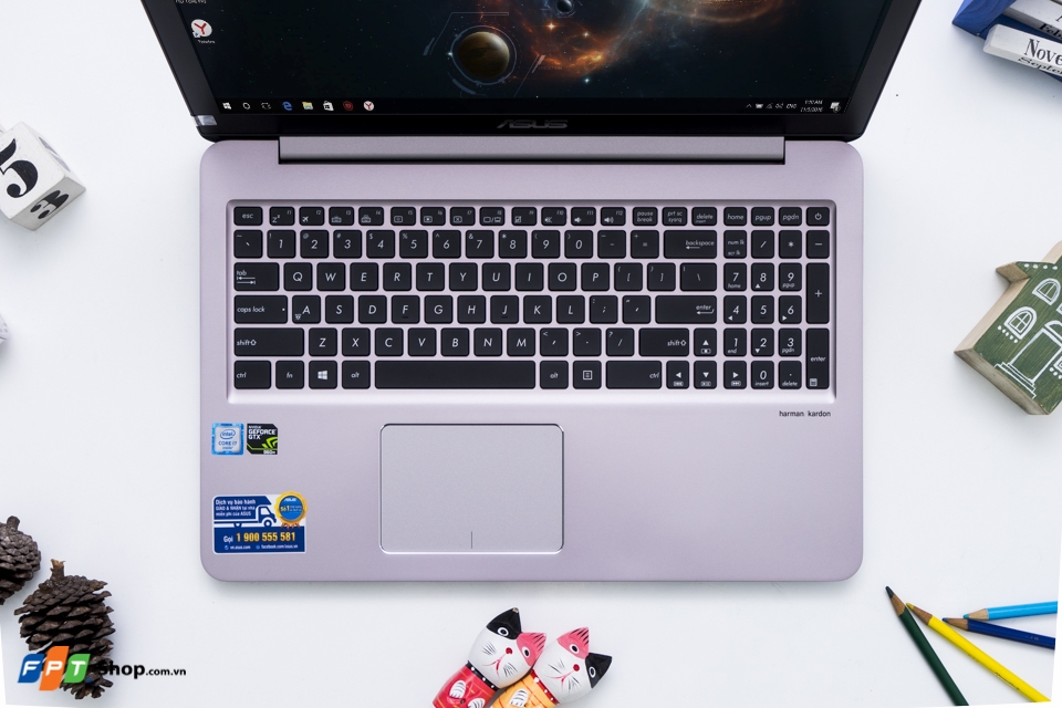 Bàn phím và Touchpad Asus UX510UW