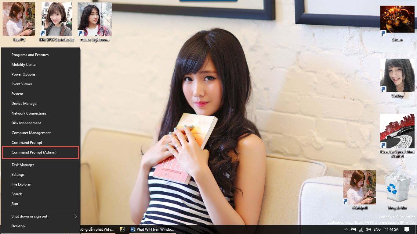 Bước 1 - Cách 2 CMD Bước 1 - Cách 2 CMD