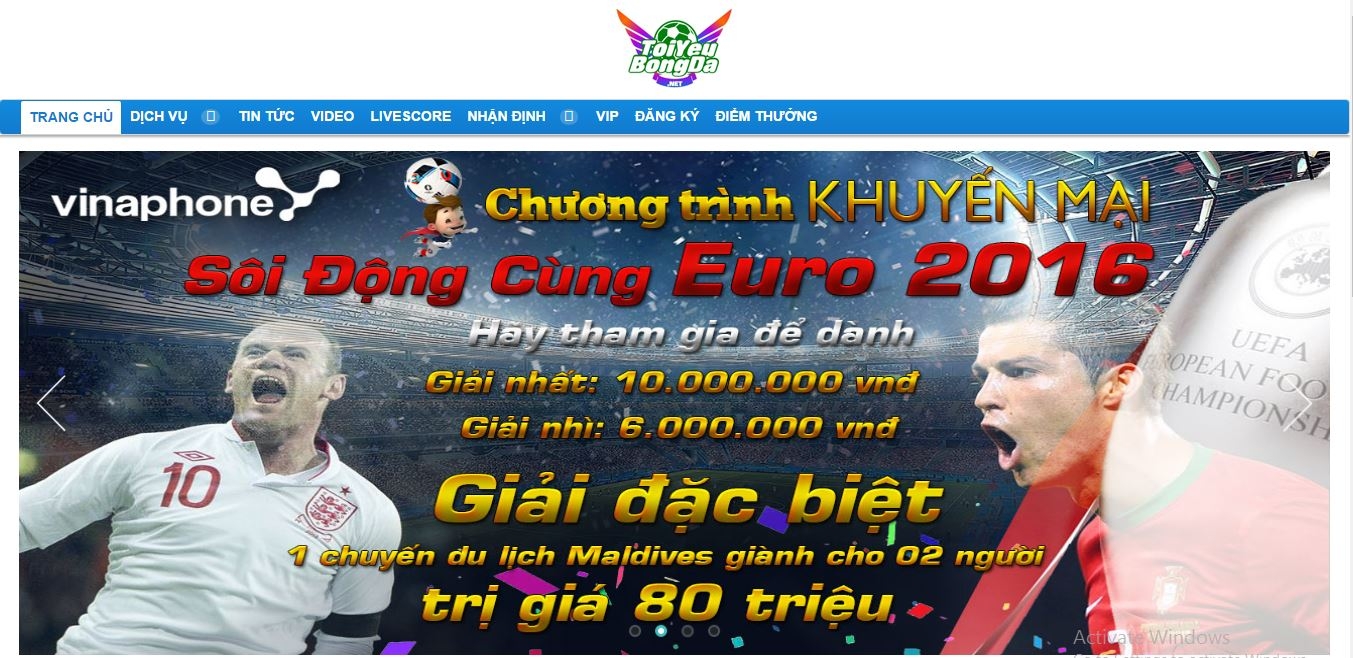 Website Toiyeubongda.net