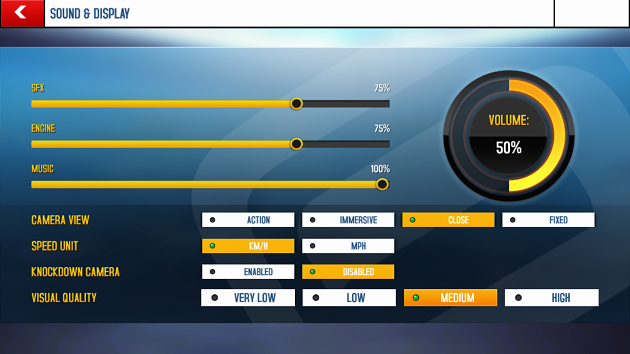 Tùy chỉnh trong Game Asphalt 8 Tùy chỉnh trong Game Asphalt 8