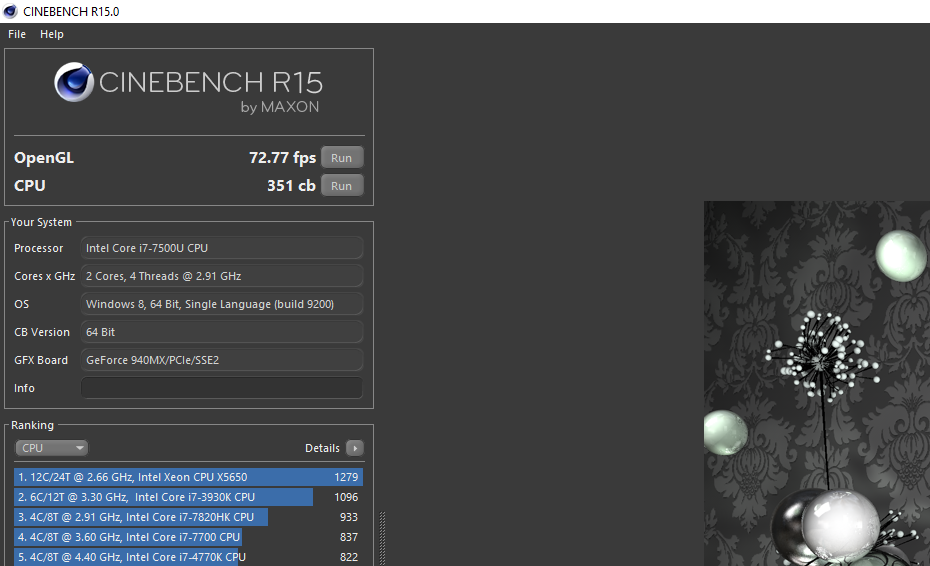 Cinebench R15