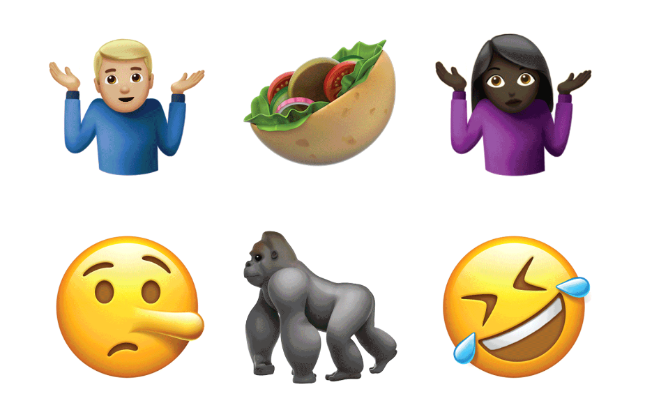 Trọn bộ biểu tượng cảm xúc Emoji mới trên iOS 10.2