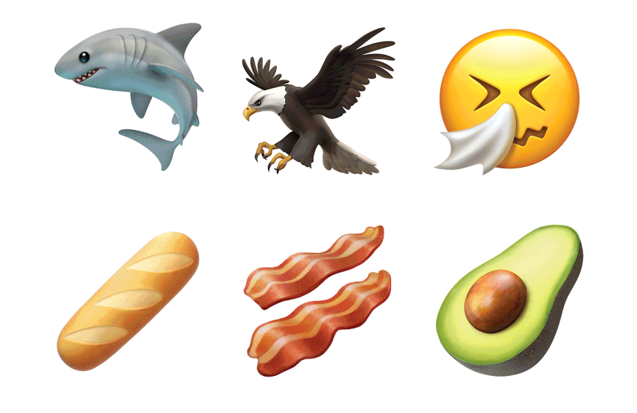 Trọn bộ biểu tượng cảm xúc Emoji mới trên iOS 10.2