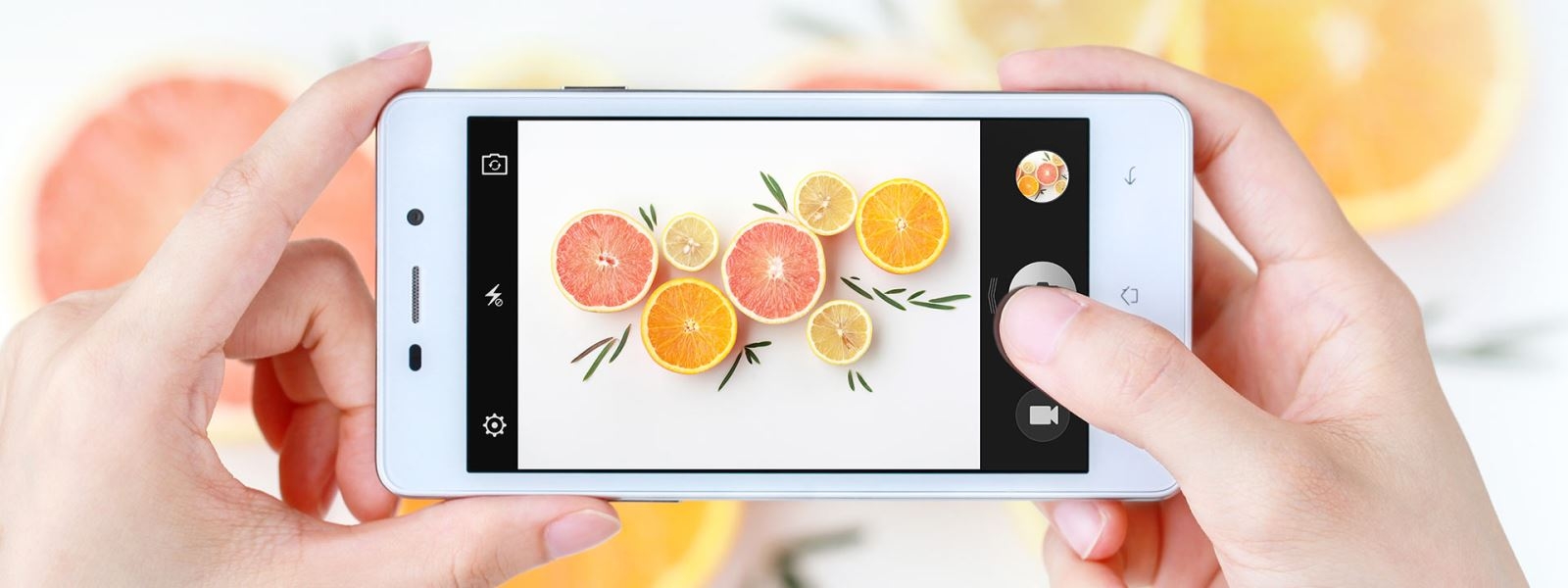 OPPO Joy 3 thiet ke