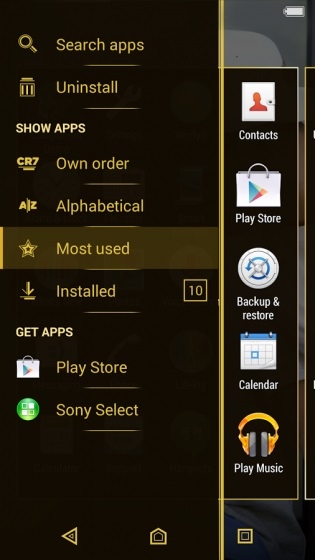 Ronaldo Xperia Theme