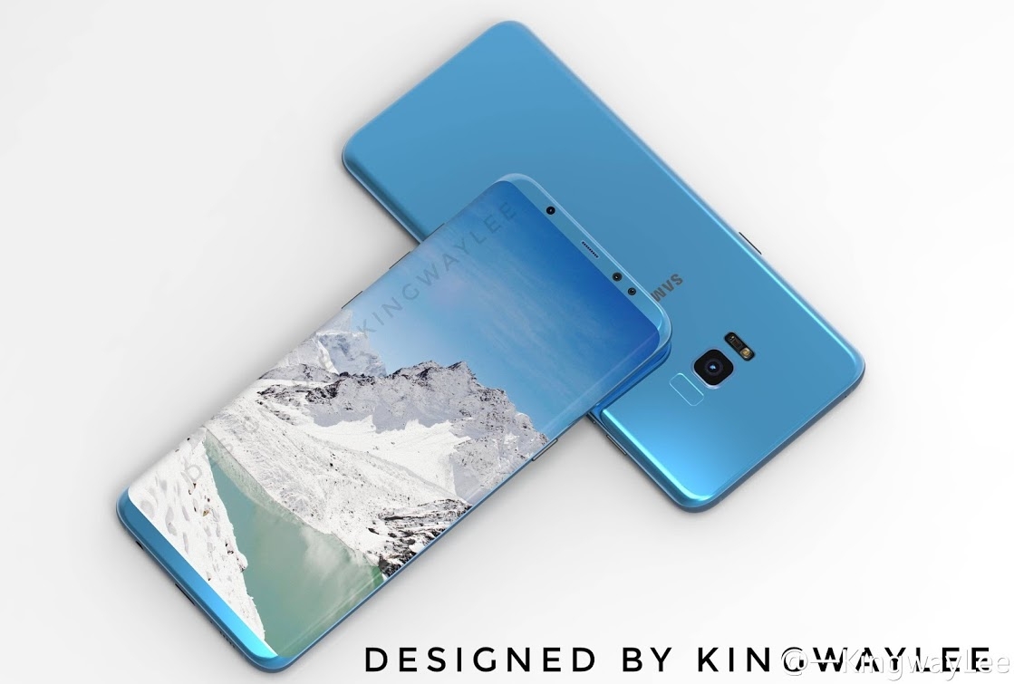 Samsung Galaxy S8 render