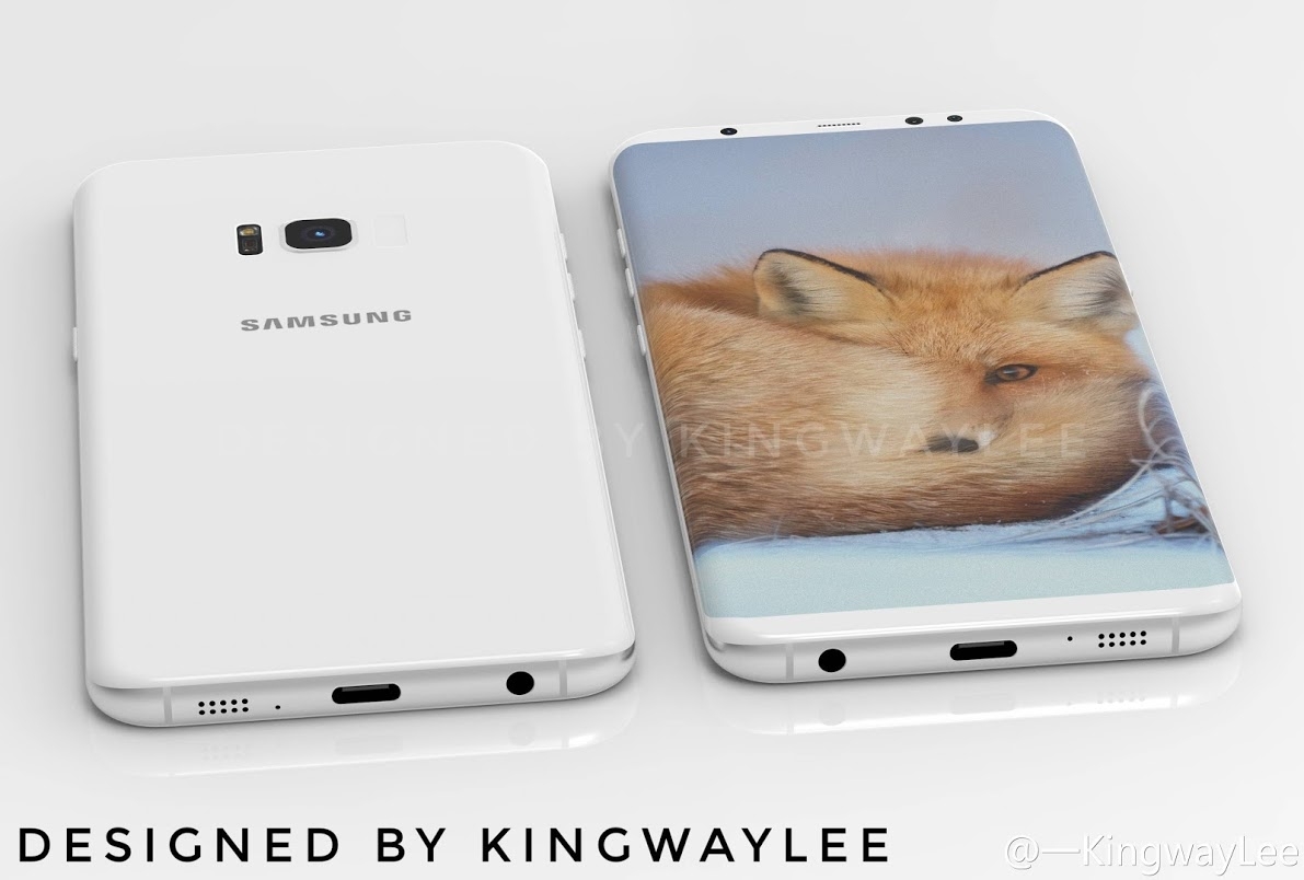 Samsung Galaxy S8 render