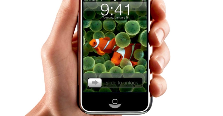 iphone 2g slide to unlock
