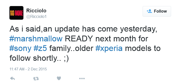 xperia z5 android 6