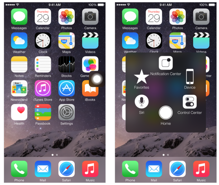 home ao iphone 6