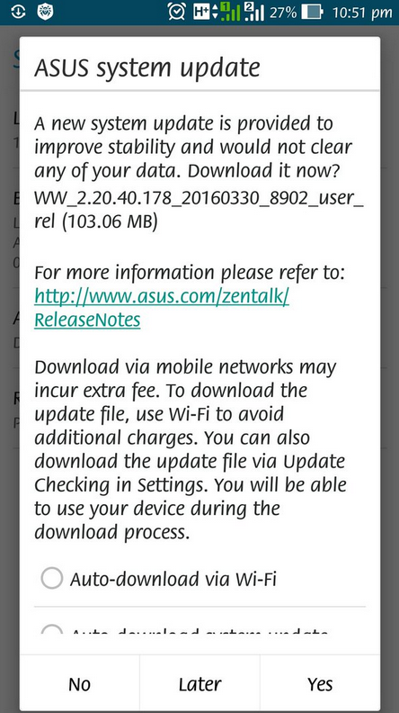 update asus zenfone 2
